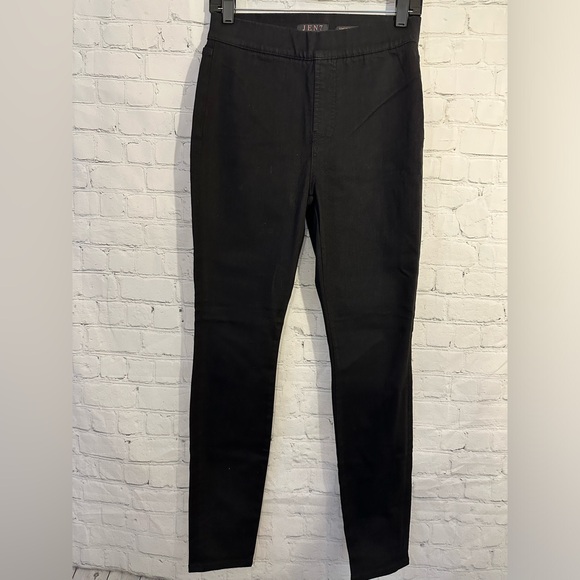 7 for all mankind Jen7 comfort skinny black jeans - Picture 1 of 8